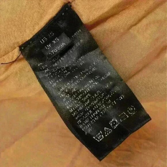 Urban Outfitters Daisy Print Midi Dress Black/Tan Short Sleeve Size XS - Picture 5 of 9